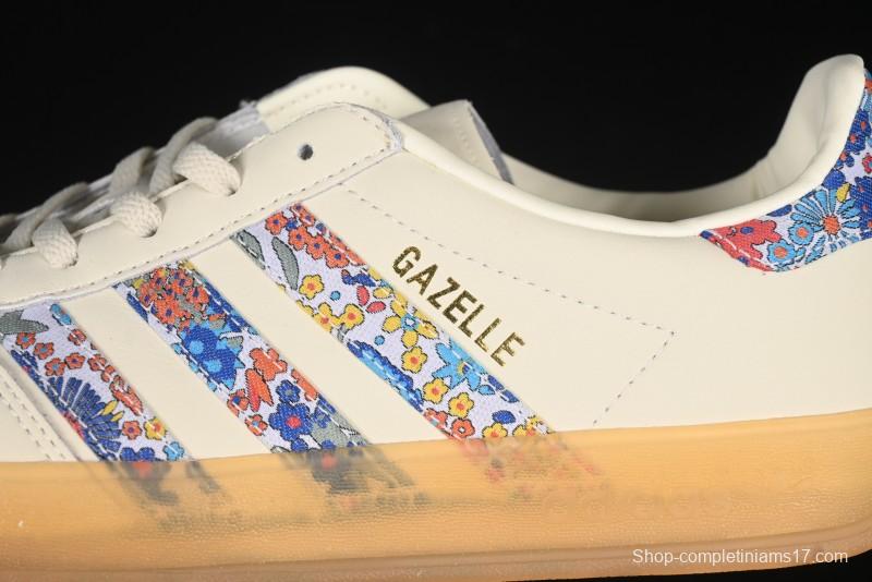 Adidas Originals Gazelle Indoor Retro Casual Sneakers with Anti-Slip and Wear-Resistant Design - JH7370