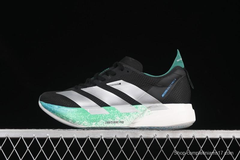 Adidas Adizero Adios 4 Running Shoes Lightweight Breathable Low-Top - JR6365