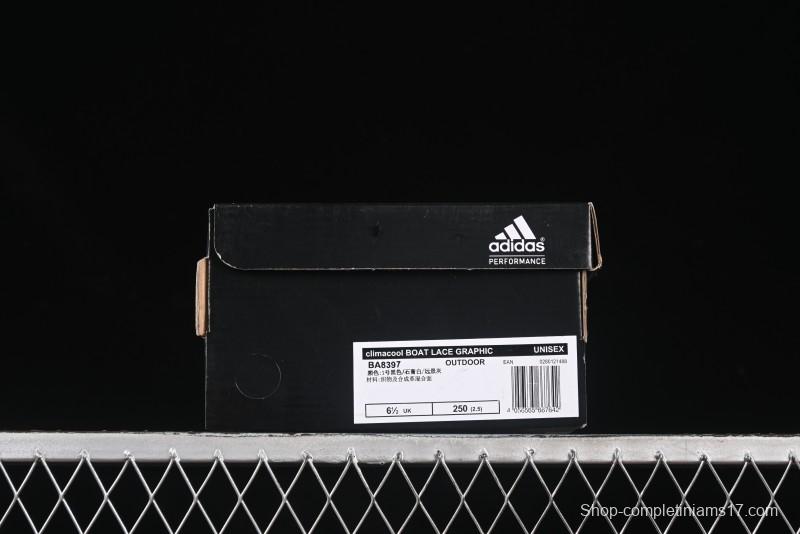 Adidas Climacool Boat Lace Graphic Running Shoes with Breathable Mesh and Cushioned Sole - BA8397