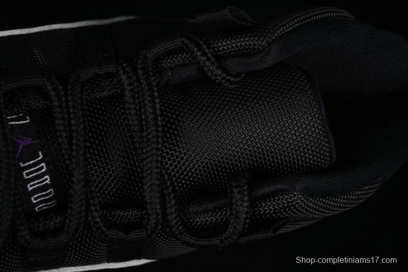 Nike Air Jordan 11 Retro CT8012-003 Basketball Shoes in Black & Guacamole Green