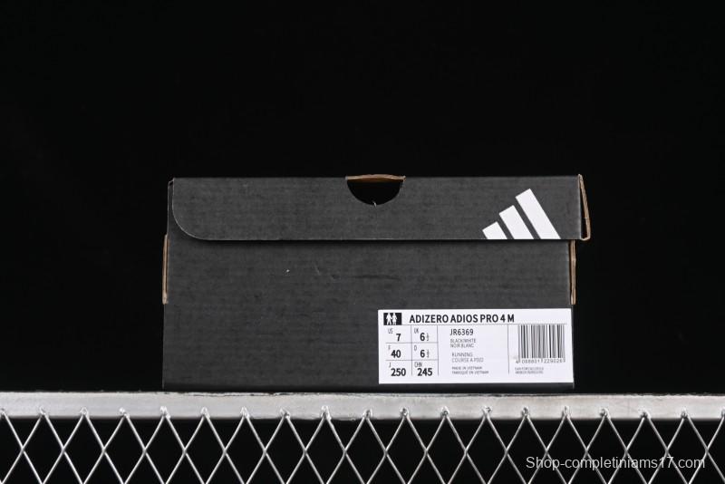 Adidas Adizero Adios 4 M Running Shoes Lightweight Breathable Low-Top - JR6369