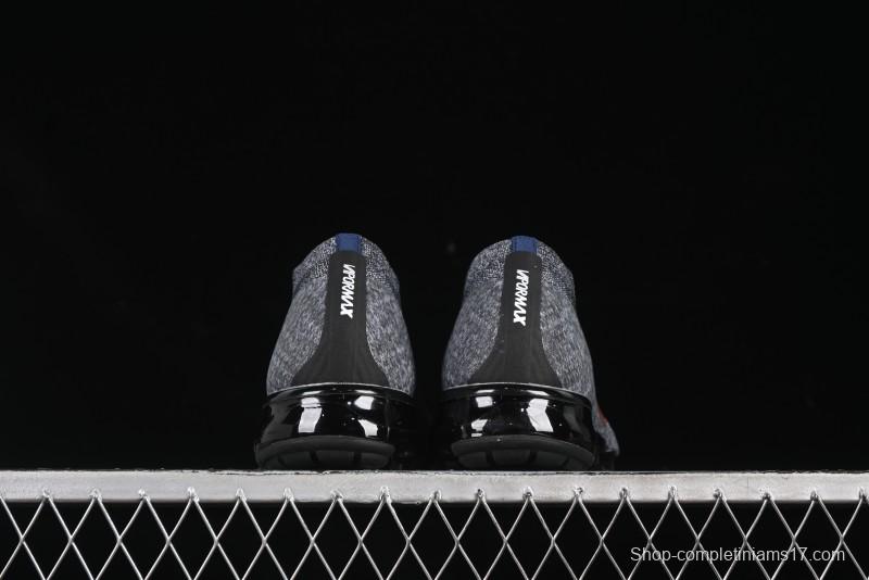 Nike Vapormax Flyknit Breathable Casual Running Shoes with Full-Length Air Cushion - 849558-010