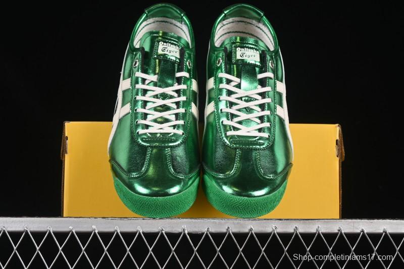 Onitsuka Tiger Mexico 66 SD Leather Low-Top Casual Running Shoes - 1183C468-301