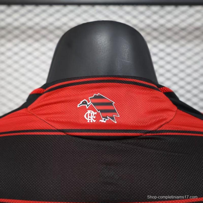 Player Version 25/26 Flamengo Home Long Sleeve Jersey
