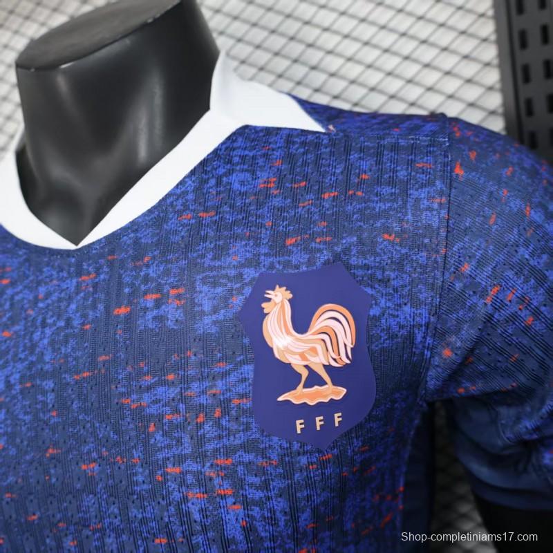 Player Version 2025 France Home Jersey