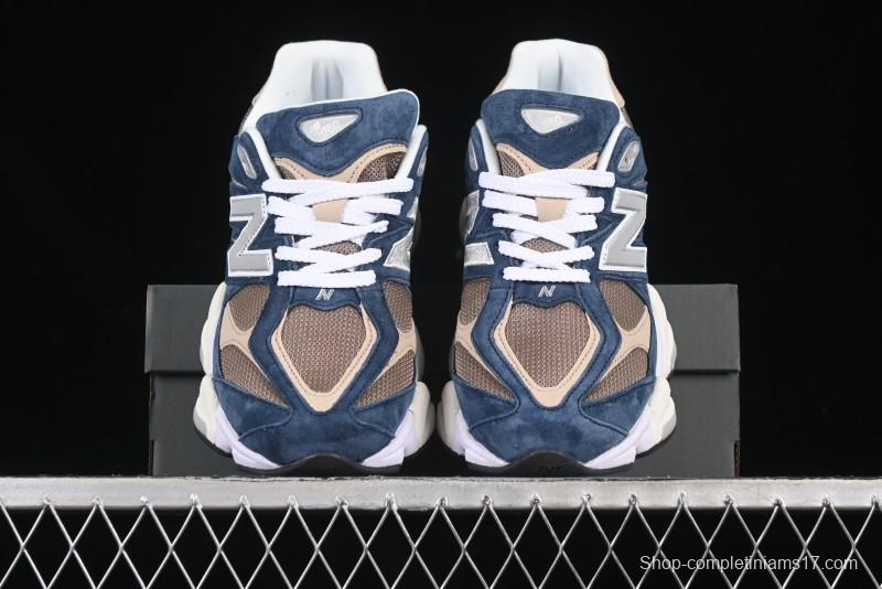 New Balance NB9060 Series Retro Casual Running Shoes with ABZORB Cushioning Technology - U9060LBB