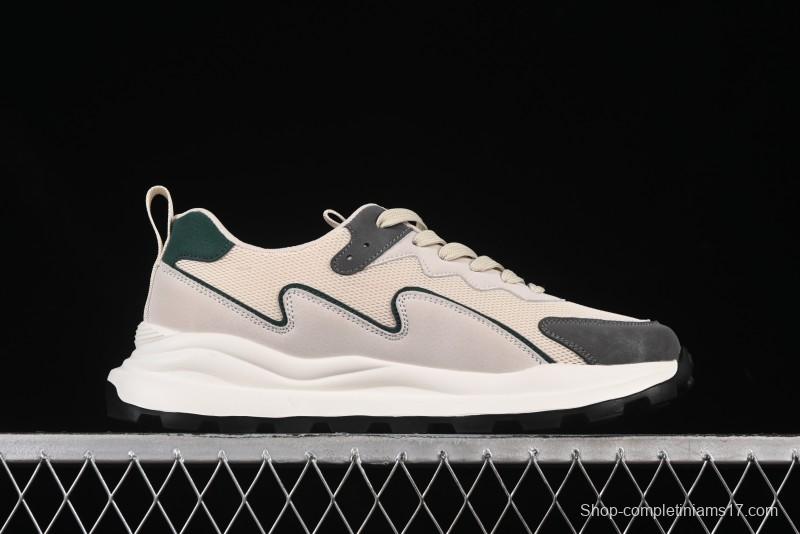 ECCO Chunky Sole Waffle Retro Running Shoes - 63093901002