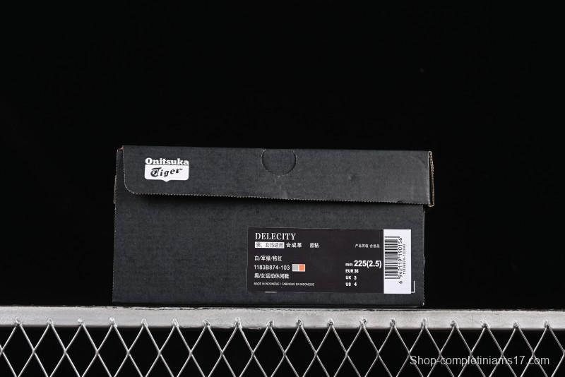 Onitsuka Tiger Delecity Thick Sole耐磨 Low-Top Lifestyle Casual Shoes - 1183B874-103