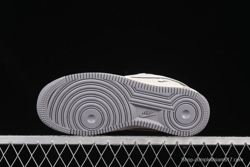 Nike Air Force 1 '07 Low BAPE Collaboration Beige Starry Sky Casual Sneakers - HH7518-065