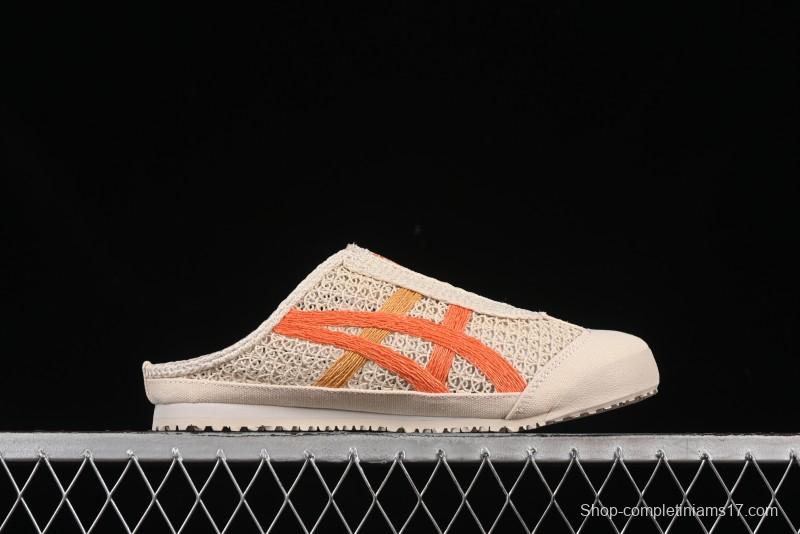 Onitsuka Tiger Mexico 66 Sabot Slip-On Sneakers with Breathable Mesh Upper - 1183C123-251