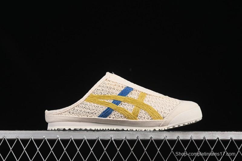 Onitsuka Tiger Mexico 66 Sabot Slip-On Shoes with Breathable Mesh Upper - 1183C123-104