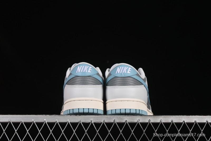 Nike SB Dunk Low Blue Grey Low-Top Casual Skate Shoes - HF5441-001