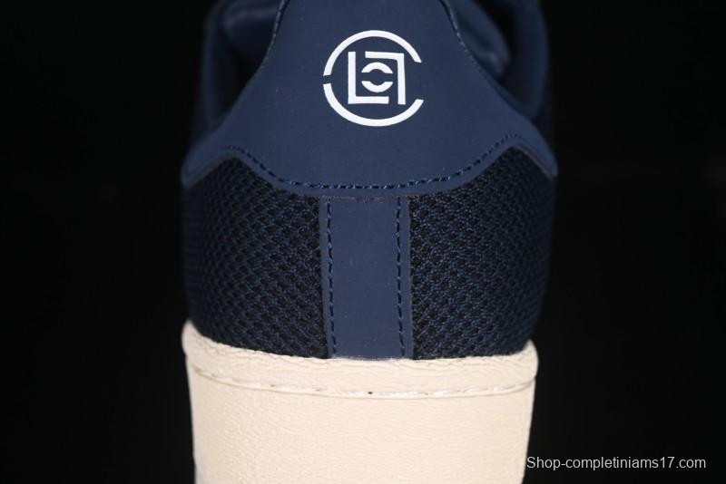 Adidas Clot x Superstar Shell Toe Casual Sneakers with Serrated Edge Design - IH3644