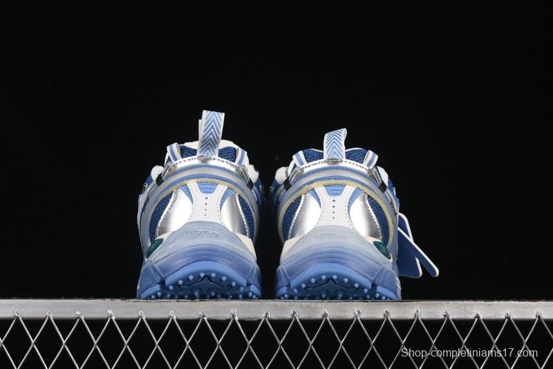 Off-White Be Right Tie-Dye Blue Low-Top Lifestyle Casual Shoes - X.E5