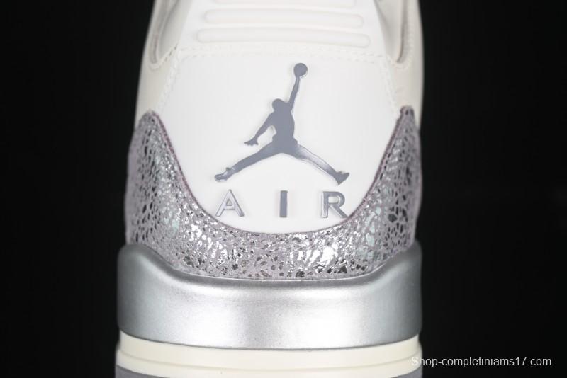 Nike Air Jordan 3 Retro OG Sail Metallic Silver - CK9246-100