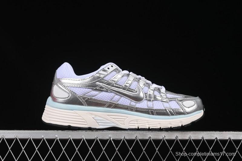 Nike P-6000 Premium Retro Casual Sneakers with Lightweight Design - BV1021-108