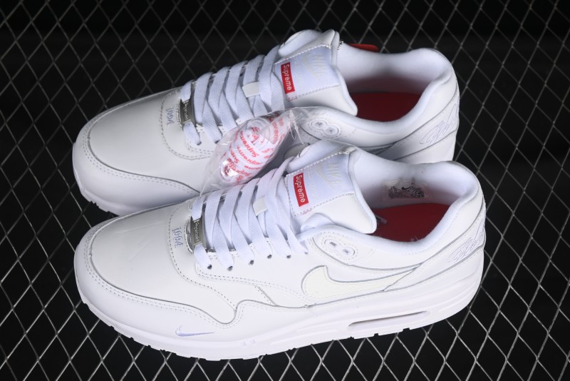 Nike Air Max 1 Retro Running Shoes with Half-Sole Air Cushion - HF8813-100