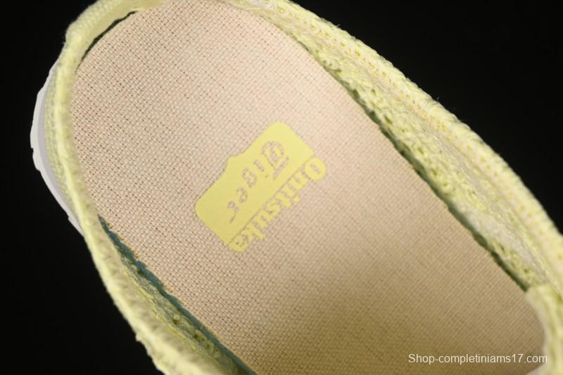 Onitsuka Tiger Mexico 66 Sabot Slip-On Sneakers with Breathable Mesh Upper - 1183A707-750