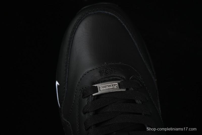 Nike Air Max 1 Retro Running Shoes with Half-Sole Air Cushion - HF8813-001