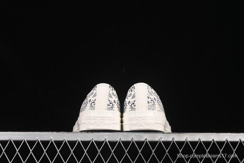 Converse Chuck 1970s Low Top Casual Sneakers with Paisley Pattern - A15752C