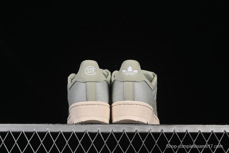 Adidas Clot Superstar Shell Toe Casual Sneakers with Serrated Design - IH3643