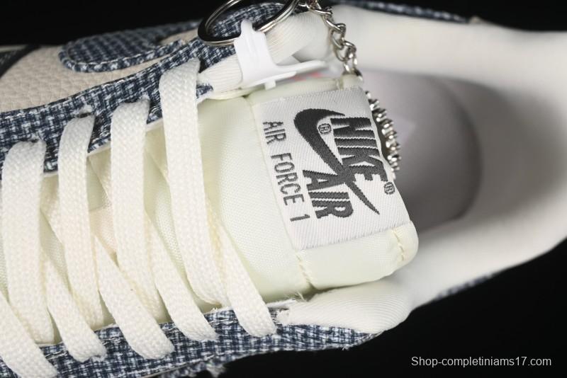 Nike Air Force 1'07 Low Gucci Collaboration Floral Pattern Rubber Sole Casual Sneakers - DF0188-058