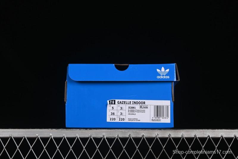 Adidas Originals Gazelle Indoor Retro Casual Slip-Resistant Wear-Resistant Low-Top Sneakers - JI2061