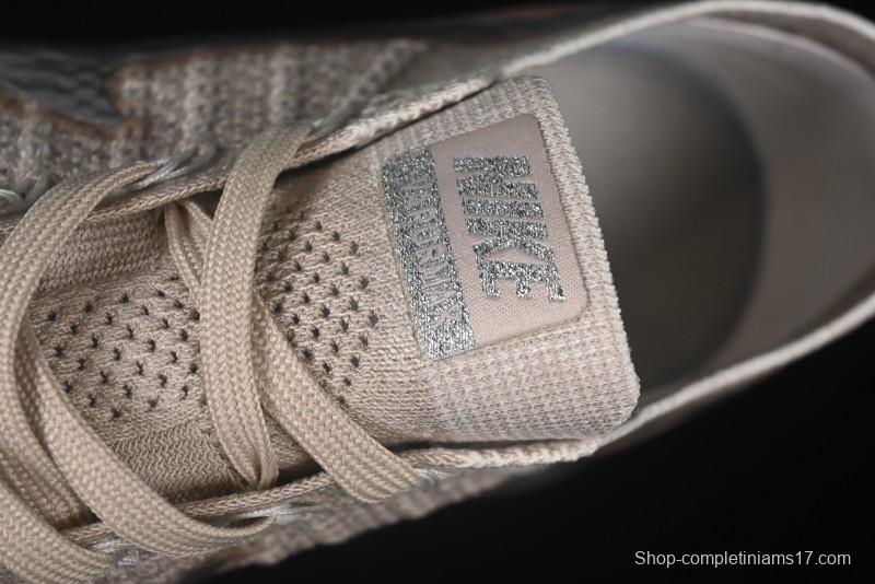 Nike Vapormax Flyknit Breathable Casual Running Shoes with Full-Length Air Cushion - 849557-202