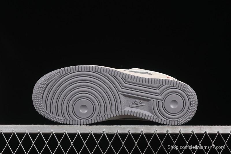 Nike Air Force 1 '07 Low Supreme Casual Sneakers with Full-Length Air Cushion - HH7518-058