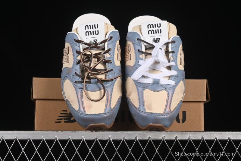 MiuMiu x New Balance 530 Series Low-Top Classic Retro Casual Slip-On - 530