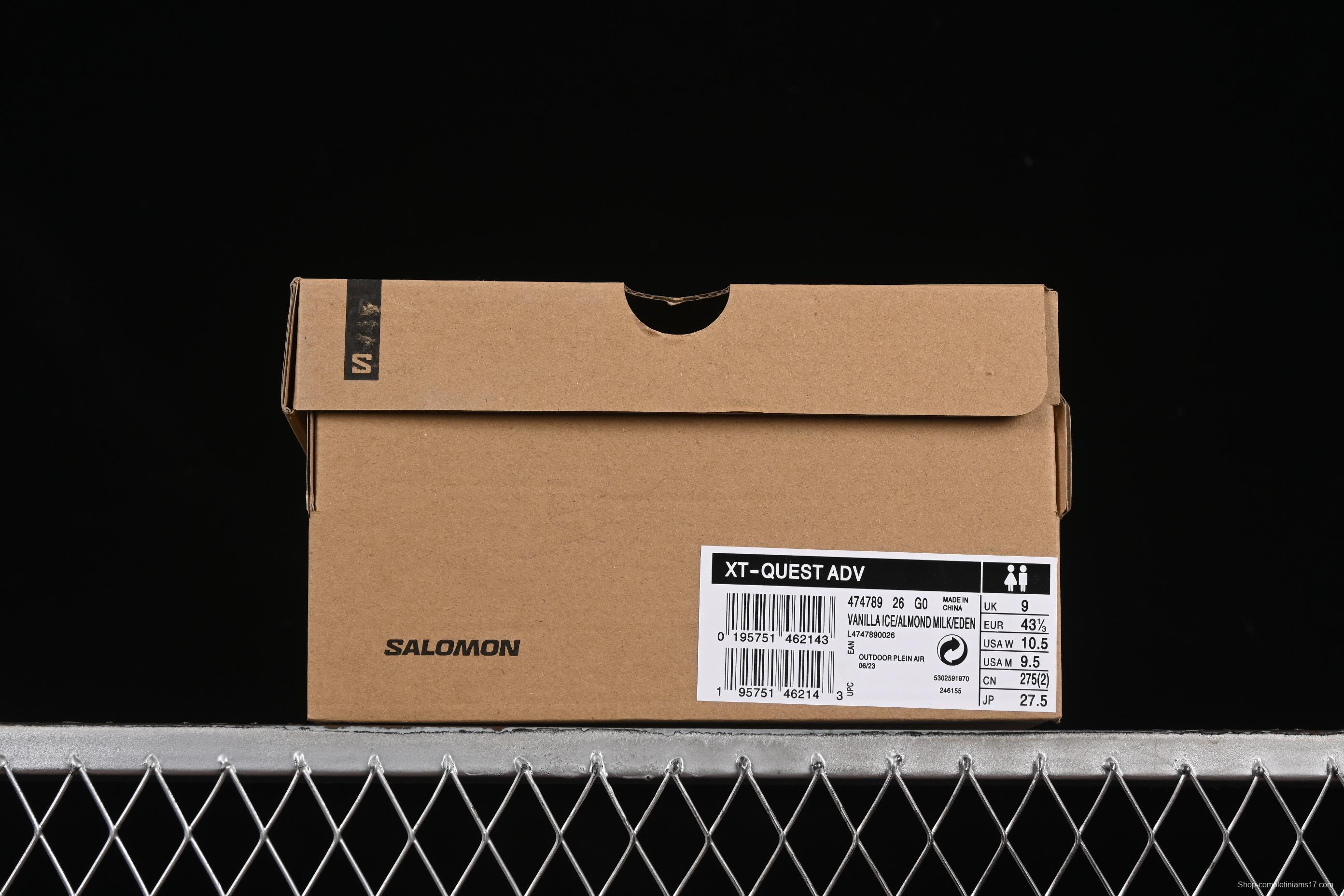 Salomon XT-Quest ADV Beige Outdoor Trail Running Shoes - 474789-26