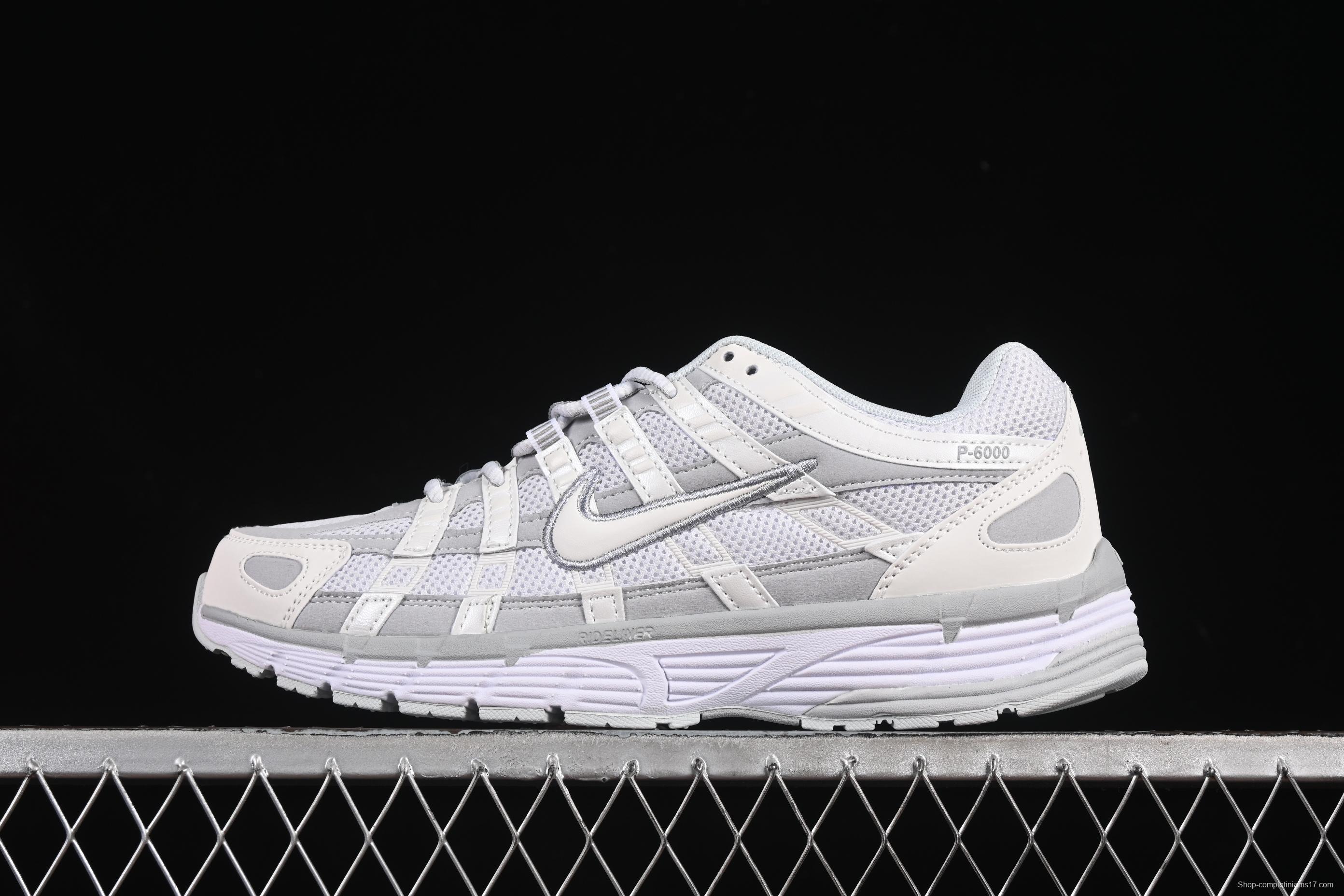 Nike P-6000 Premium Retro Casual Dad Shoes with Lightweight Design - FV6603-101