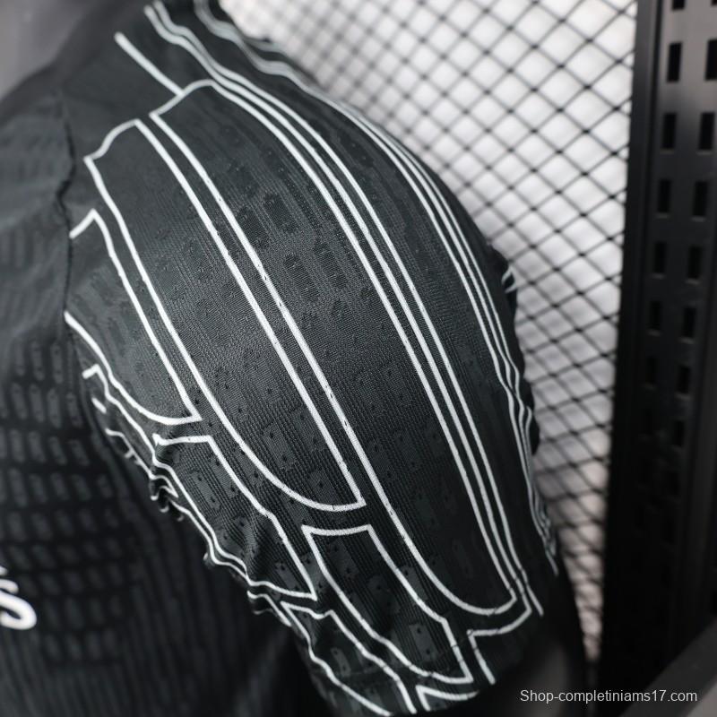 Player Version 25/26 PSG Black Goalkeeper Jersey