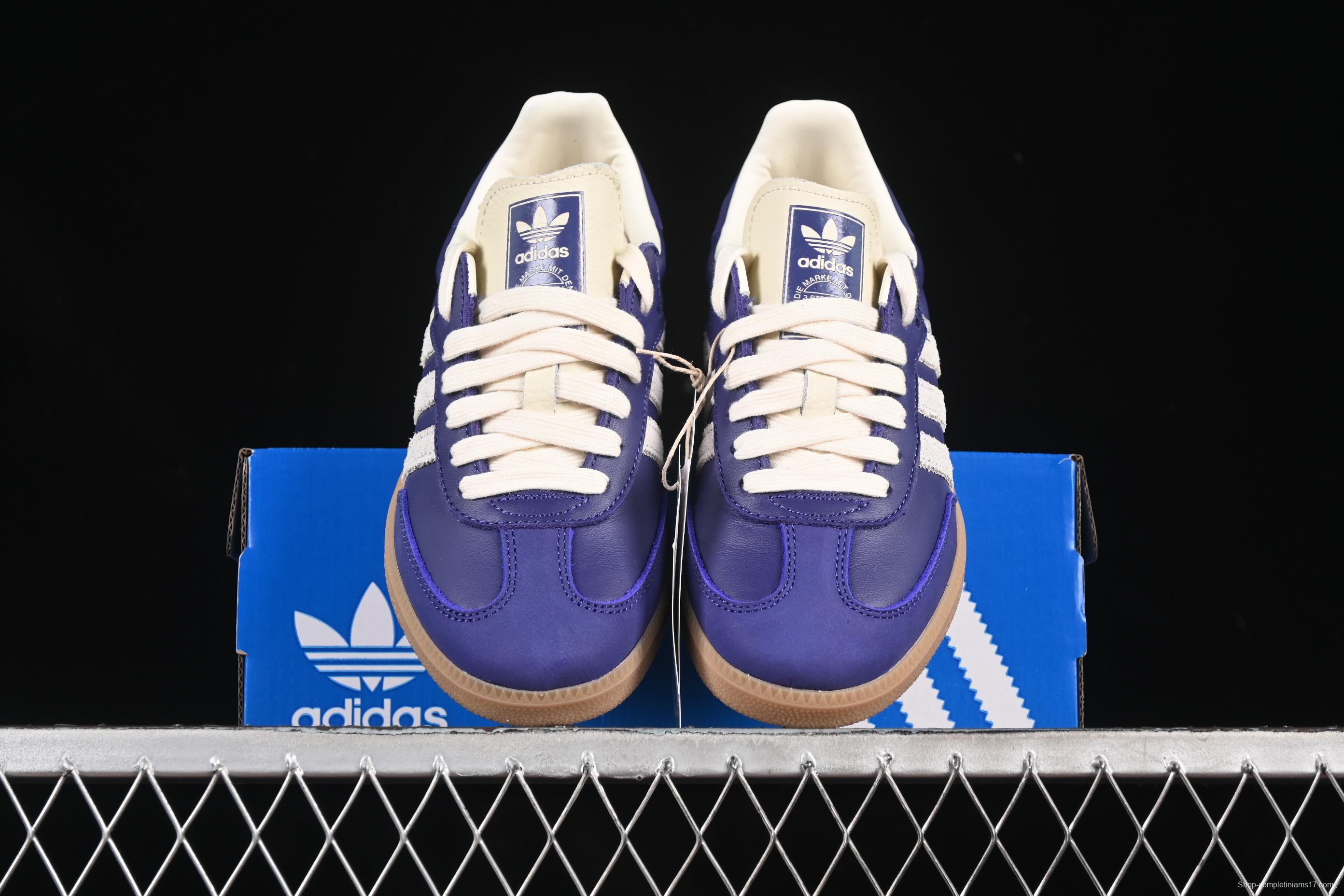 Adidas Samba OG Casual Sneakers with Original Leather Upper - JI2736