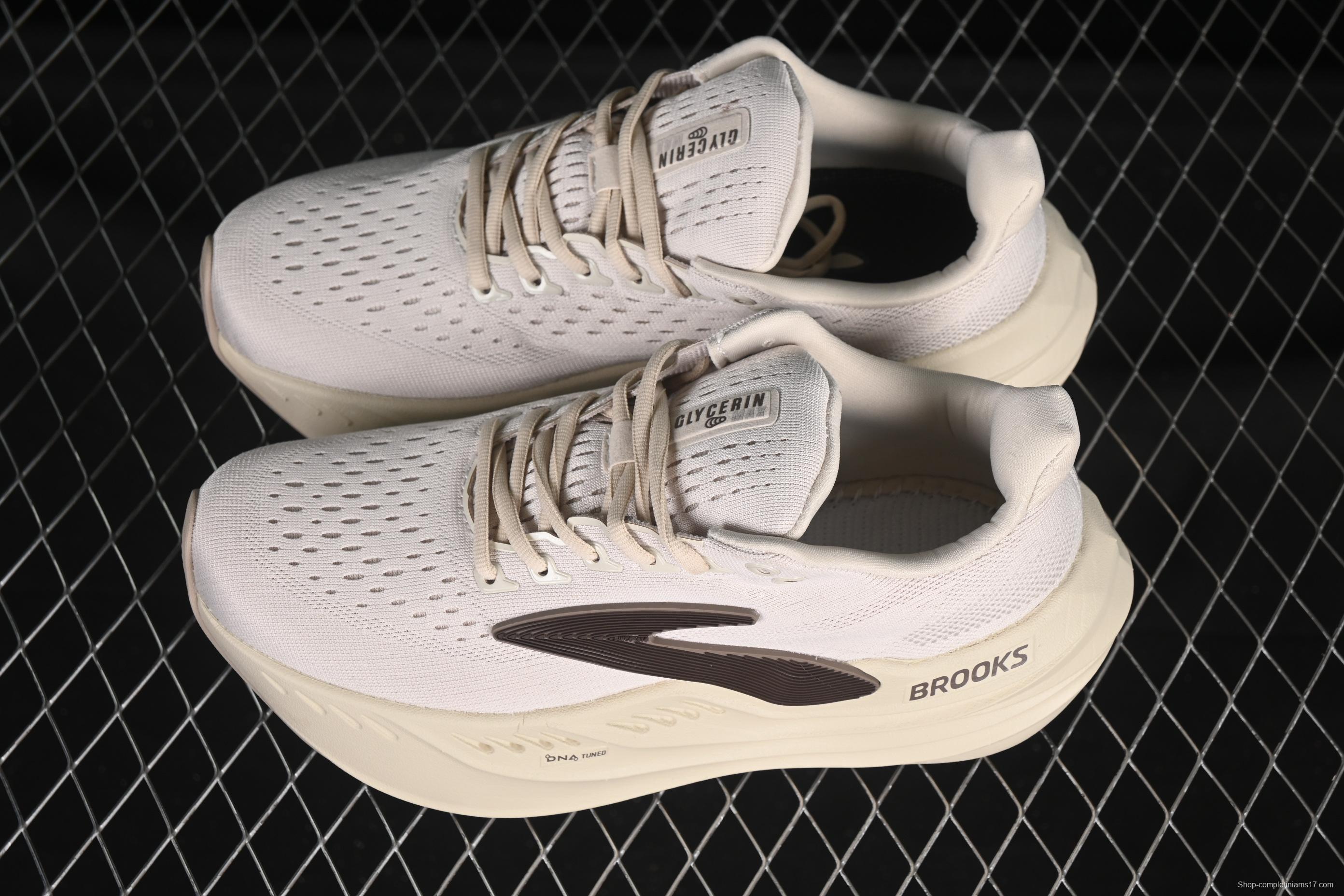 Brooks Glycerin Max Cushioned Marathon Running Shoes with Nitrogen Technology - 1204361B208