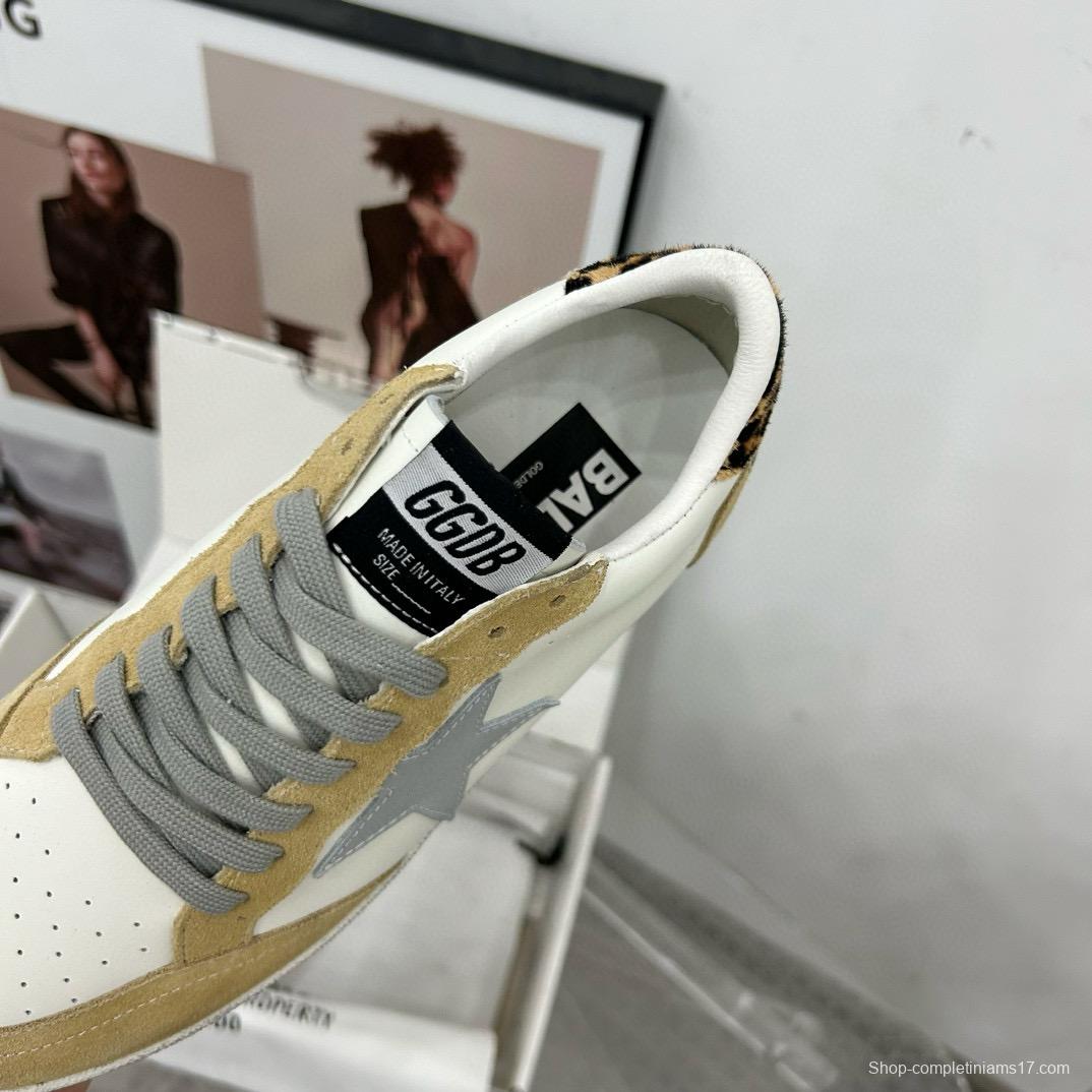 2024 Unisex GGDB White Beige Grey Suede Leather Low-Top Sneakers MJ00260