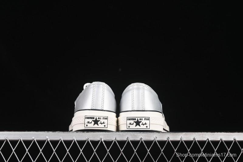 Converse Chuck 1970s Future Silver Low-Top Casual Sneakers - A15188C