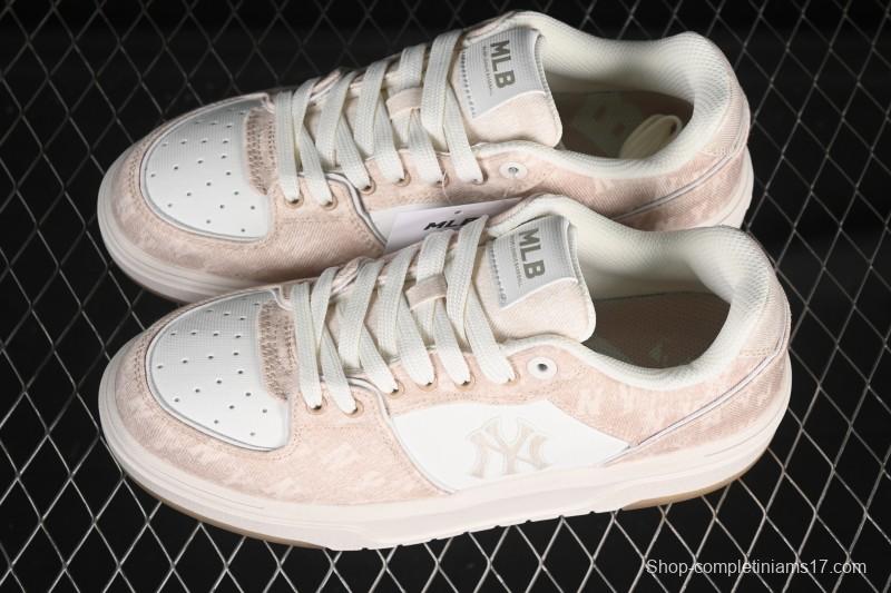 New York Yankees Chunky Liner Embo Monogram Elevated Platform Casual Running Shoes - 3ASXV015N50BGS