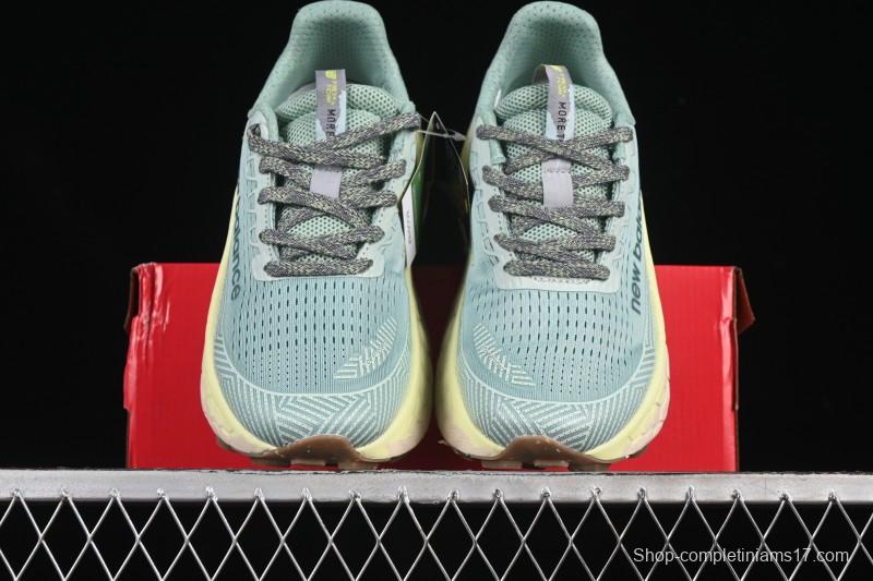 New Balance Fresh Foam X More V3TDS Wear-Resistant Slip-Resistant Low-Top Running Shoes - WTMORCB3