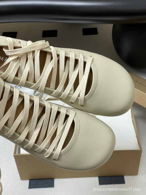 Lemaire 2025 SS Early Spring Collection Tie-Detail Ballet Flats Derby Shoes Flat and Heel Styles - KFY00310