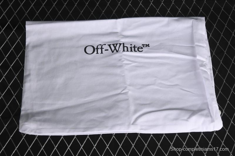 Off-White Be Right Low-Top Lifestyle Casual Shoes in Black Red