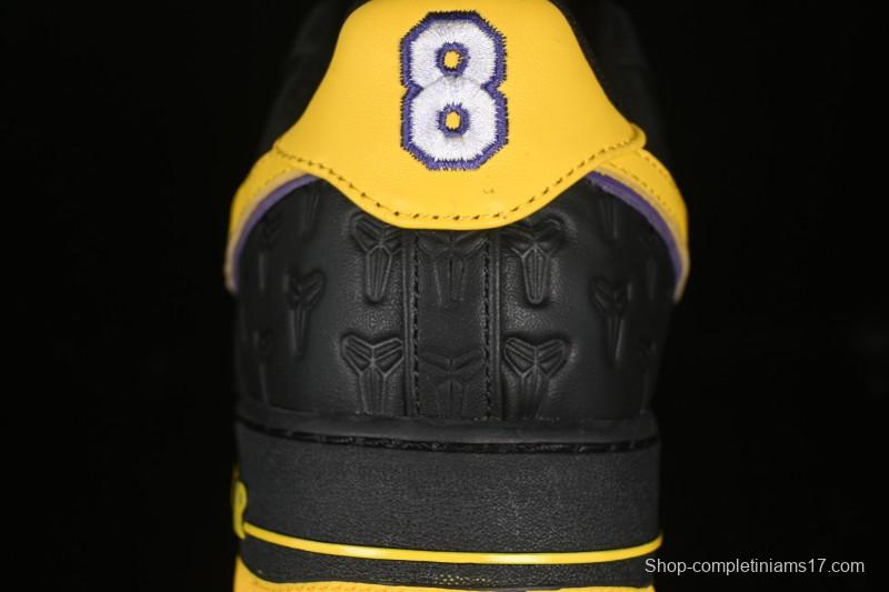 Nike Air Force 1 '07 Low Kobe Full-Grain Leather Casual Sneakers - HV5122-001