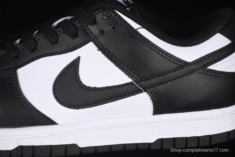 Nike SB Dunk Low Classic Black White Low-Top Casual Skate Shoes - HF5441-100