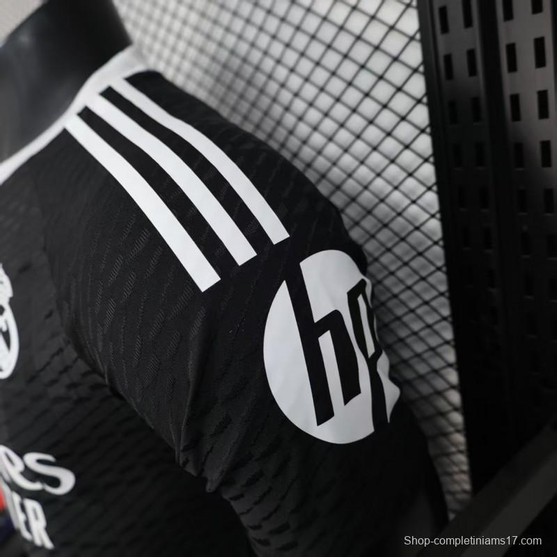 Player Version 25/26 Real Madrid Black Goalkeeper Jersey
