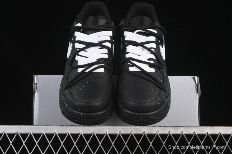 Nike Air Force 1'07 Low White Starry Splatter Casual Sneakers - ZH0316-090