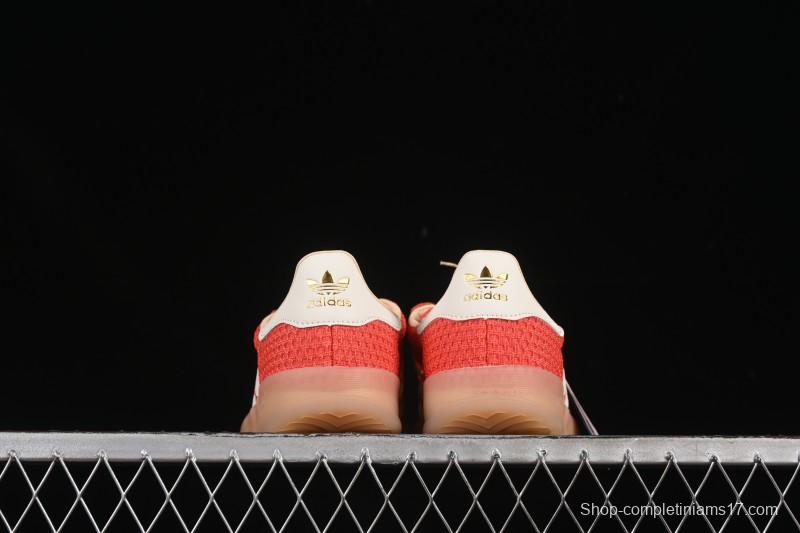 Adidas Originals Gazelle Indoor Retro Casual Slip-Resistant Wear-Resistant Low-Top Skate Shoes - JS0713