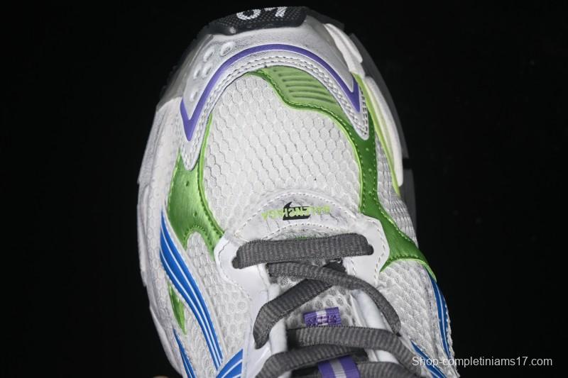 Balenciaga Runner Kith Four Color Retro Casual Shoes - W3RMU9043