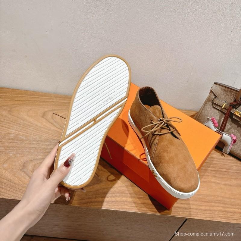 2025 Unisex H Brown Suede Classic Boots AS00380