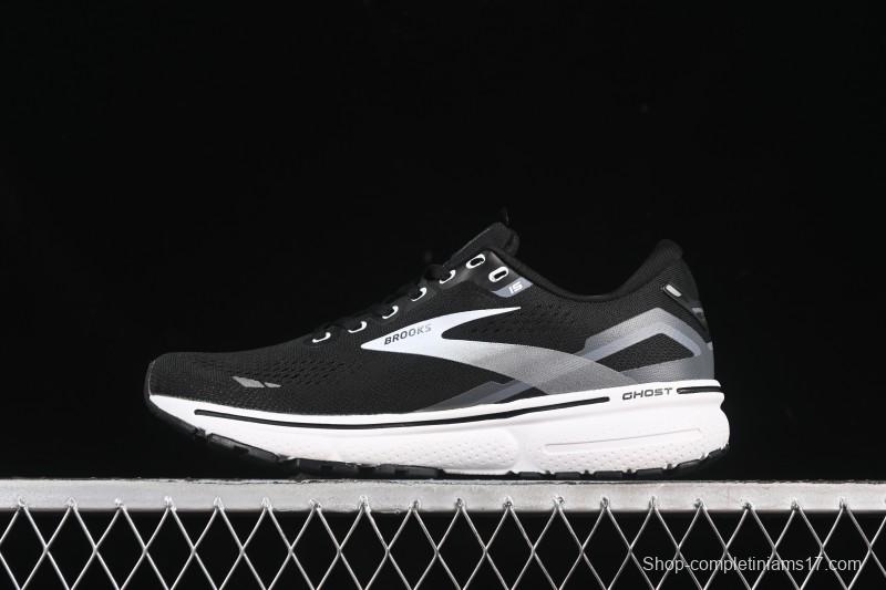 Brooks Ghost 15 Low-Cut Breathable Cushioned Support Casual Running Shoes - 1203801B012