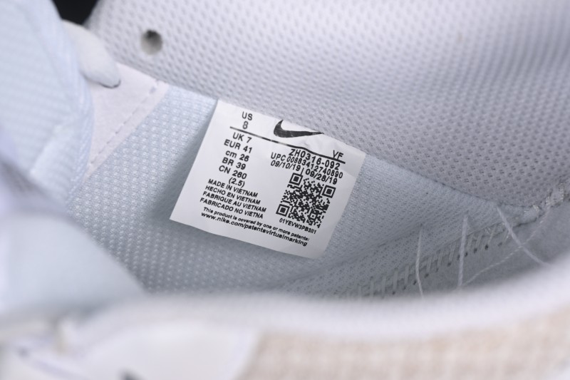 Nike Air Force 1'07 Low Denim Small Swoosh Casual Sneakers - ZH0316-092